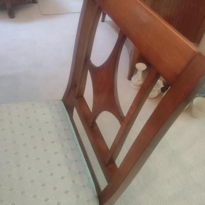 Stunning Antique John Wanamaker of New York Dining Table with Six Matching Chairs