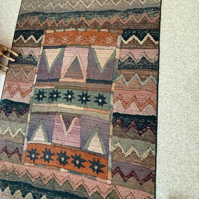 Made in Egypt patterned rug (there are two matching!)