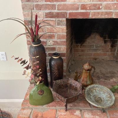 Pretty vases and decor