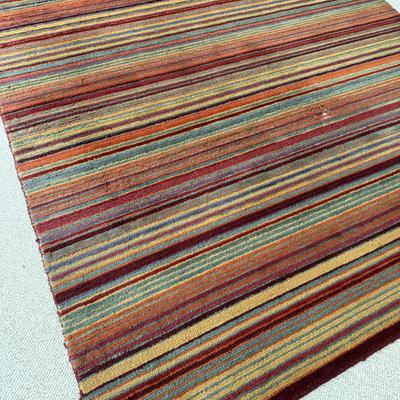 Striped rug (Pier 1 Imports)