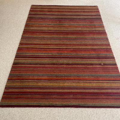 Striped rug (Pier 1 Imports)