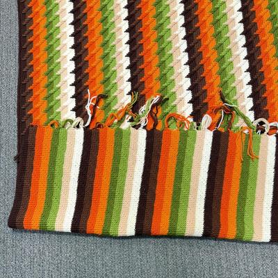 Crocheted Blanket Throw 72” x 42”