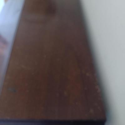 Vintage Walnut Three Drawer Drop Down Secretary Desk