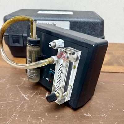 Vintage LaMotte Air Sampling Pump with Case