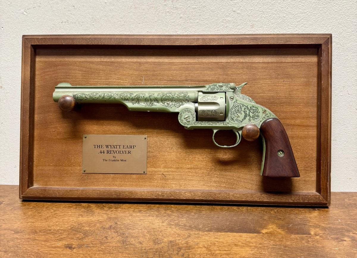 Stewarts Military Antiques - - Franklin Mint Wyatt Earp .44
