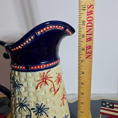 Patriotic Kitchen & Decor Lot – Americana Flair