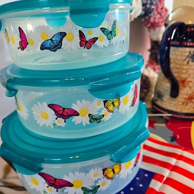 Patriotic Kitchen & Decor Lot – Americana Flair