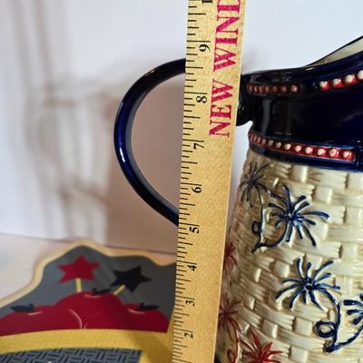 Patriotic Kitchen & Decor Lot – Americana Flair