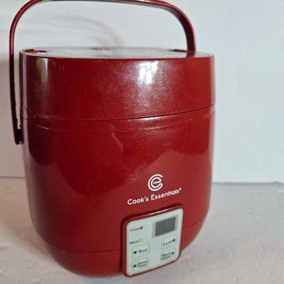 Kitchen Appliance & Container Trio – Cook’s Essentials rice steamer, Kuhn Rikon Deep Frier & lidded soup container