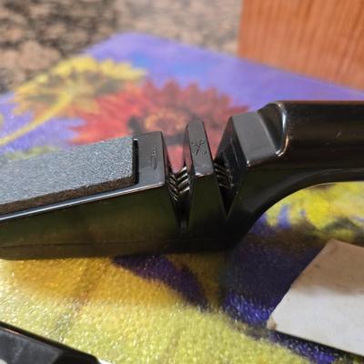 Ronco Knife Block Set – 30+ Pieces with Sharpener