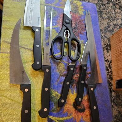 Ronco Knife Block Set – 30+ Pieces with Sharpener