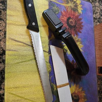 Ronco Knife Block Set – 30+ Pieces with Sharpener