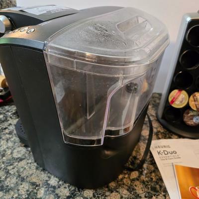Keurig K-Duo Essentials Coffee Maker Bundle – With K-Cup Rack