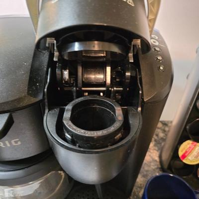 Keurig K-Duo Essentials Coffee Maker Bundle – With K-Cup Rack
