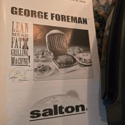 George Foreman Lean Mean Fat-Reducing Grilling Machine – With Manual