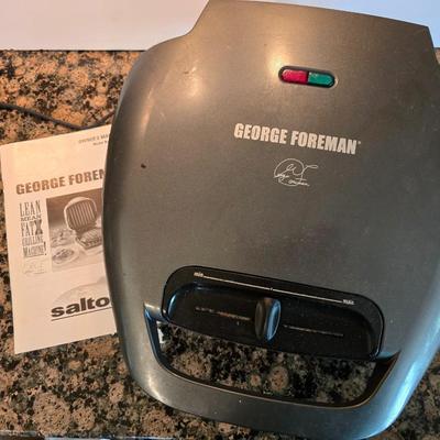 George Foreman Lean Mean Fat-Reducing Grilling Machine – With Manual