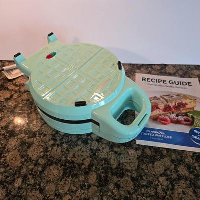 PowerXL Stuffed Wafflizer – 7" Model with Recipe Guide