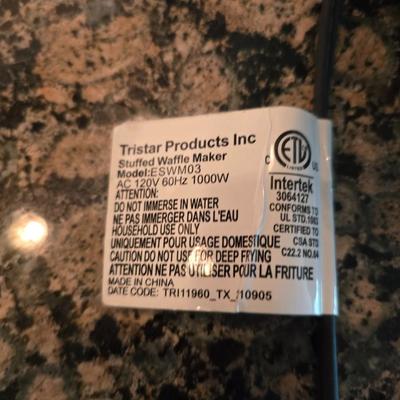 PowerXL Stuffed Wafflizer – 7" Model with Recipe Guide
