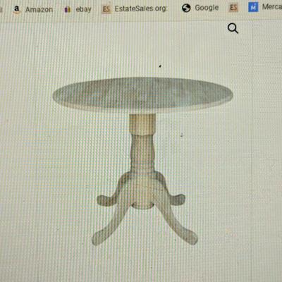 New In The Box T-36DP 36″ Round Drop Leaf Table Box 5