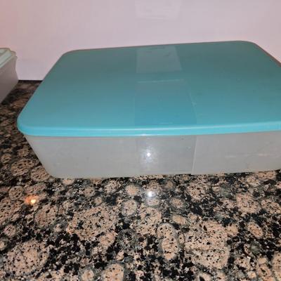 Vintage Tupperware Kitchen Utility Lot – Containers, Funnel, Tools & More