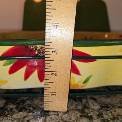 Temp-tations Presentable Ovenware – Sunflower Bakeware Set (7 Pieces)
