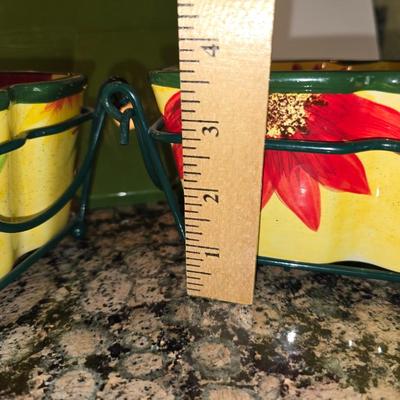 Temp-tations Presentable Ovenware – Sunflower Bakeware Set (7 Pieces)