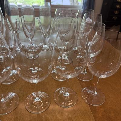 Lot of beautiful glassware