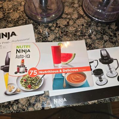 Ninja Master Prep Professional Blender System – Complete Set with Manuals
