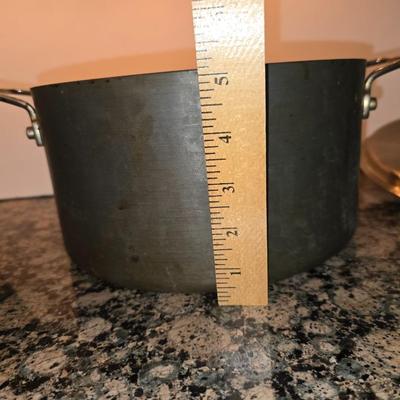 Cook’s Essentials Technique Hard Anodized Cookware Set – 4 Pieces with Lids