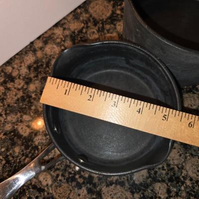 Cook’s Essentials Technique Hard Anodized Cookware Set – 4 Pieces with Lids