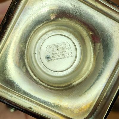 Silverplate Lot Candle Sticks, Cream & Sugar , Server Bowl