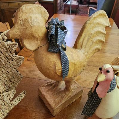 4 Home Decor Chicken Fowl