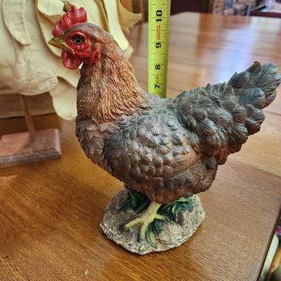 4 Home Decor Chicken Fowl