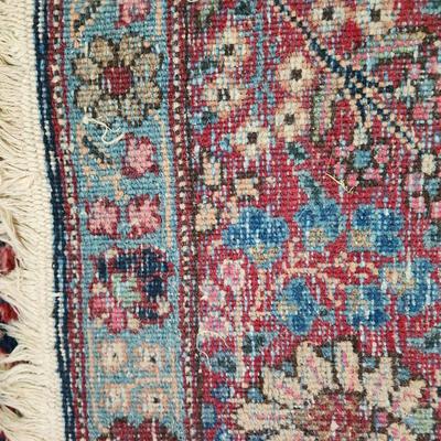 Large Oriental Wool Rug Tabriz 10' 10" x 8'