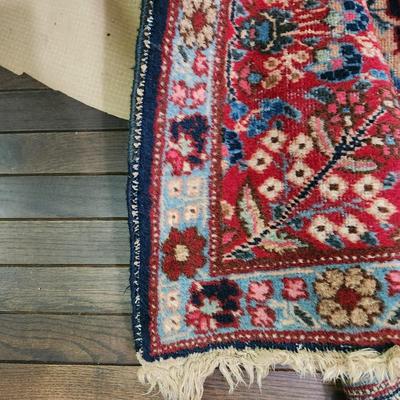 Large Oriental Wool Rug Tabriz 10' 10" x 8'