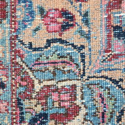 Large Oriental Wool Rug Tabriz 10' 10" x 8'