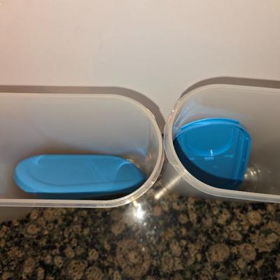 Kitchen Storage & Container Lot – Food Savers, Cereal Bins & More