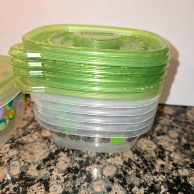 Kitchen Storage & Container Lot – Food Savers, Cereal Bins & More