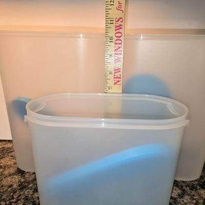 Kitchen Storage & Container Lot – Food Savers, Cereal Bins & More