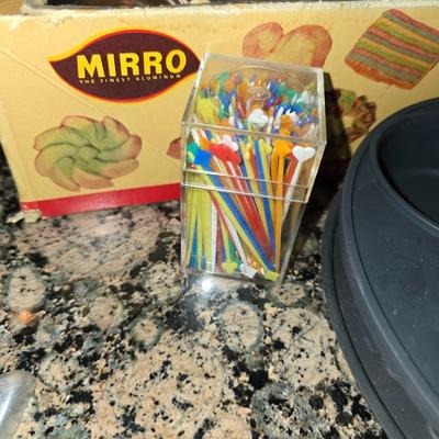 Vintage Holiday Baking Lot – Cookie Press, Cutters, New spatulas, Cookbook & More (40+ pcs)