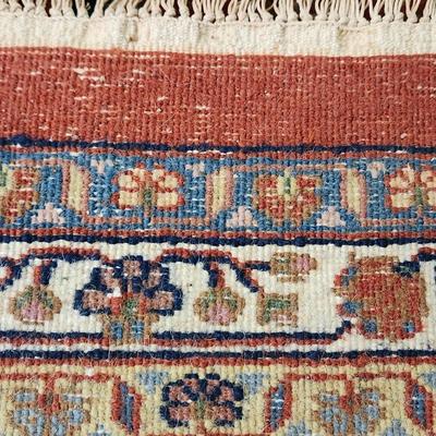 Hand Woven Oriental Rug 100 Wool 12'6" x 8' 9" India