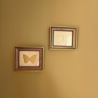 Two small butterfly pieces