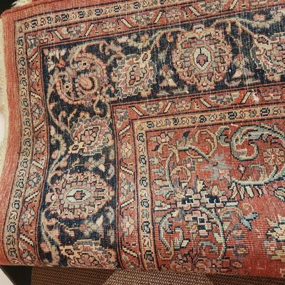 Vintage Oriental Wool Rug 78"x 70"