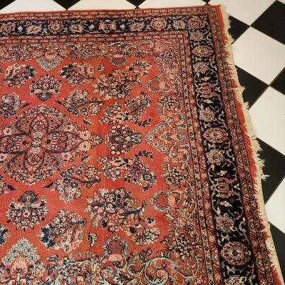 Vintage Oriental Wool Rug 78"x 70"