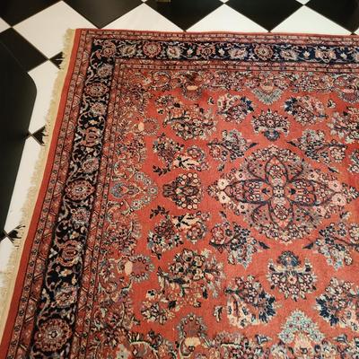Vintage Oriental Wool Rug 78"x 70"