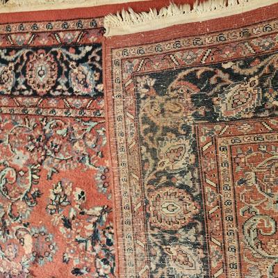 Vintage Oriental Wool Rug 78"x 70"