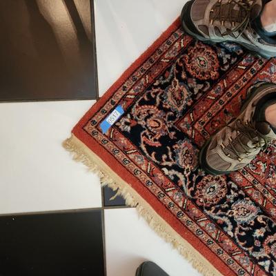 Vintage Oriental Wool Rug 78"x 70"