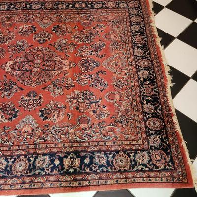 Vintage Oriental Wool Rug 78"x 70"