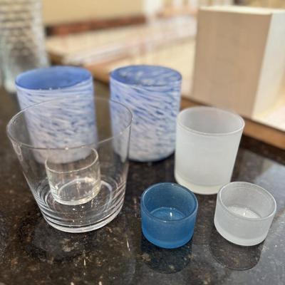 Lot of votive holders