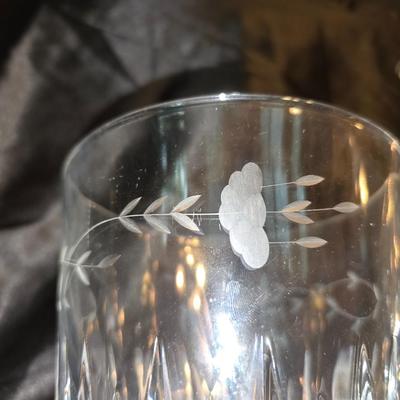 Glass Beverage Set – Pitcher, Glass ice bucket + 6 matching Glasses